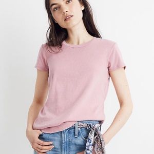 NWT Madewell Light Pink Tee